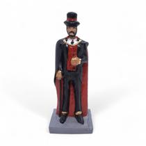 Estátua Exu Capa Preta Vermelho Proteção nos Caminhos 16 cm Estátua Exu Capa Preta Vermelho Proteção nos Caminhos 16 cm