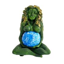 Estátua Gaia Mãe Terra Pachamama em Resina - Hadu Esotéricos e Religiosos