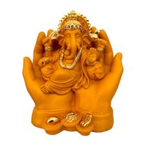 Estátua Ganesha Hindu Resina Prosperidade Sorte Sabedoria Estátua Ganesha Hindu Resina Prosperidade Sorte Sabedoria