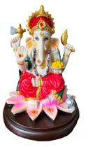 Estátua Ganesha - O Deus Da Prosperidade 11cm Resina
