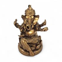 Estátua Ganesha Sabedoria e Prosperidade ao Seu Alcance 5 cm Estátua Ganesha Sabedoria e Prosperidade ao Seu Alcance 5 cm