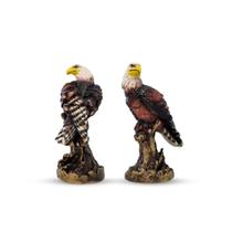 Estátua Gavião Peq Pintura Personalizada Espanta Pombo Passarinho Em Gesso 22 Cm - VÁRIAS VARIEDADES Estátua Gavião Peq Pintura Personalizada Espanta Pombo Passarinho Em Gesso 22 Cm - VÁRIAS VARIEDADES