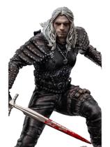 Estátua geralt of rivia - the witcher netflix - bds art scale - iron studios