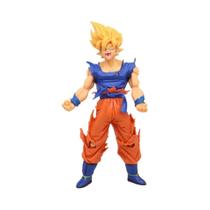 Estátua Goku, Vegeta e Gohan - Super Saiyajin Dragon Ball Z - Figura de Ação Colecionável