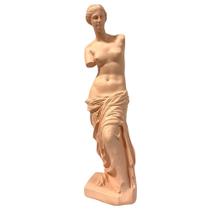 Estatua grega rosa em resina - stock