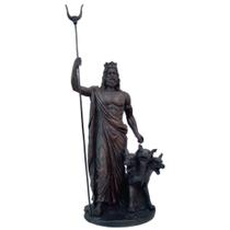 Estatua Hades Cerbero Mitologia Deus Mortos Grego Submundo - Shop Everest