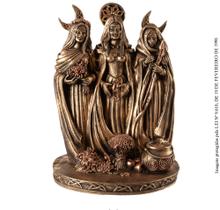 Estátua Hécate Deusa Tríplice Em Resina - Indra Shop
