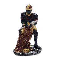 Estátua Imagem Orixá Exu Proteção dos Caminhos 10 cm Estátua Imagem Orixá Exu Proteção dos Caminhos 10 cm