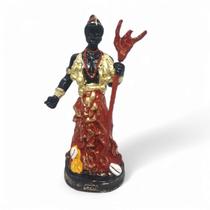 Estátua Imagem Orixá Exu Proteção dos Caminhos 15 cm Estátua Imagem Orixá Exu Proteção dos Caminhos 15 cm