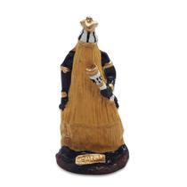 Estátua Imagem Orixá Obaluaê Obaluaiê Saúde e Cura 10 Cm Estátua Imagem Orixá Obaluaê Obaluaiê Saúde e Cura 10 Cm