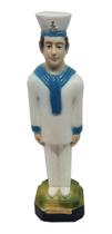 Estátua Marinheiro em gesso 21 cm iemanjá orixá umbanda