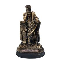 Estatua Mestre Maçom Maçonaria Loja Maçônica Dourado Resina Estatua Mestre Maçom Maçonaria Loja Maçônica Dourado Resina