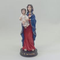 Estátua Nossa Senhora da Saúde 15cm Resina Artesanal