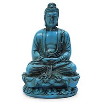 Estátua Pequena Buda Hindu Tailandês Deus Prosperidade 11 cm - M3 Decoração