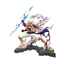 Estátua Pequena One Piece Wink Studio Thunderbolt Nikalufei 12CM Modelo Artesanal Ornamentação Estátua Pequena One Piece Wink Studio Thunderbolt Nikalufei 12CM Modelo Artesanal Ornamentação