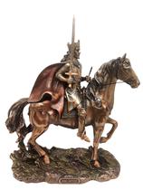 Estátua Rei Arthur Excalibur Líder Justo e Corajoso 30 cm