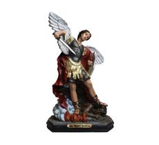 Estatua SANTO São Miguel ARCANJO Resina GRANDE Decoração