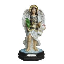 Estatua São Gabriel ARCANJO Resina 15 cm Escultura Decoração