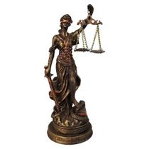 Estátua Thêmis Deusa Da Justiça Com Balança
