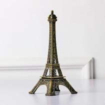 Estátua Torre Eiffel Paris De Liga De Zinco Metal Decor 18CM