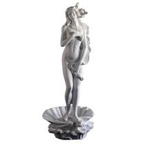 Estátua Venus Goddess Nordic, escultura em resina de 14 cm com base