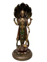 Estátua Vishnu - 32cm - Resina e Porcelana