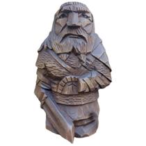 Estátua YQKoop Norse Gods Odin Thor Tyr Ulfhednar 10 cm de resina Estátua YQKoop Norse Gods Odin Thor Tyr Ulfhednar 10 cm de resina