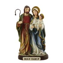 Estátuas da Sagrada Família e estatuetas de resina de 13,7 cm Maria José Jesus Estátuas da Sagrada Família e estatuetas de resina de 13,7 cm Maria José Jesus