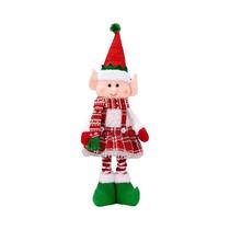Estátuas De Elfos Vermelhas E Verdes Expansíveis Para Vitrine, Decorações Criativas De Natal, Estátuas De Elfos Vermelhas E Verdes Expansíveis Para Vitrine, Decorações Criativas De Natal,