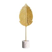 Estátuas de folha de ouro Escultura moderna de artesanato em metal e ferro Estátuas de folha de ouro Escultura moderna de artesanato em metal e ferro