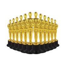 Estátuas De Troféus Dourados Em Plástico Estilo Oscar Para Decorações De Festas E Presentes