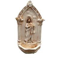 Estátuas, estatuetas, escultura, ornamento, resina, coração sagrado