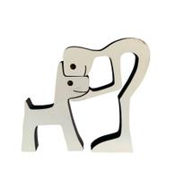 Estatueta 2 Elementos MDF