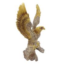 Estatueta Águia Em Resina Estátua Escultura Decoração AGA 03 Estatueta Águia Em Resina Estátua Escultura Decoração AGA 03
