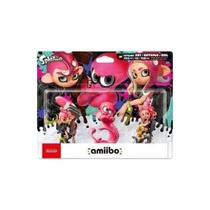 Estatueta Amiibo Nintendo Splatoon Octoling, pacote triplo