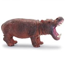 Estatueta Animal Toy Gemini & Genius Safari Hippo para crianças com mais de 4 anos
