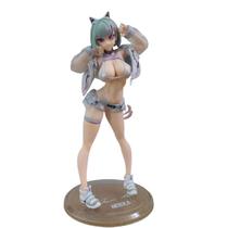 Estatueta Anime Girl Cat-Ear em PVC colecionável 26 cm - 250 g Estatueta Anime Girl Cat-Ear em PVC colecionável 26 cm - 250 g