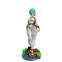 Estatueta Anime Style Girl 28 cm com tela de PVC modelo de brinquedo