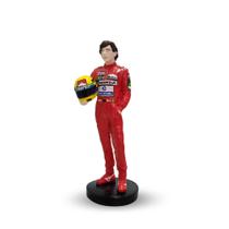 Estatueta Ayrton Senna Pintura Impecável e Exclusiva VÁRIAS VARIEDADES