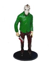 Estatueta Boneco De Resina Jason Sexta-feira Treze 18 Cm I2 Estatueta Boneco De Resina Jason Sexta-feira Treze 18 Cm I2