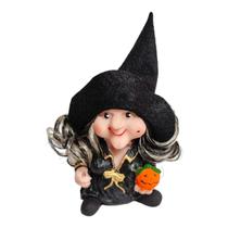 Estatueta Bruxinha Dorah Vestido PRETO