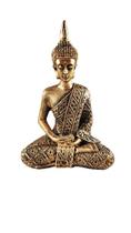 Estatueta Buda Hindu Médio Cor Dourado - Decore Casa