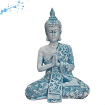 Estatueta Buda Hindu Prosperidade e Harmonia Decoração Casa Resina
