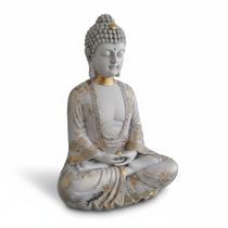 Estatueta Buda Hindu Tailandês Tibetano Meditando 22cm