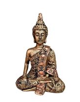Estatueta Buda Hindu Tibetano Meditando Pequeno Decorado