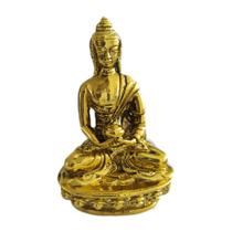 Estatueta Buda Tailandês dourado 10cm