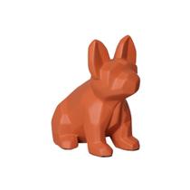 Estatueta Cachorro em Cerâmica Decorativo Home Terracota Estatueta Cachorro em Cerâmica Decorativo Home Terracota