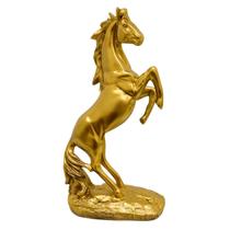 Estatueta Cavalo em Pé Troféu estátua em Resina Decoração Escritório Casa