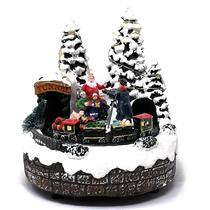 Estatueta colecionável Christmas House allgala XH93408