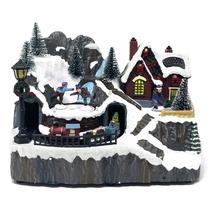 Estatueta colecionável Christmas House allgala XH93445